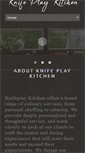 Mobile Screenshot of knifeplaykitchen.com